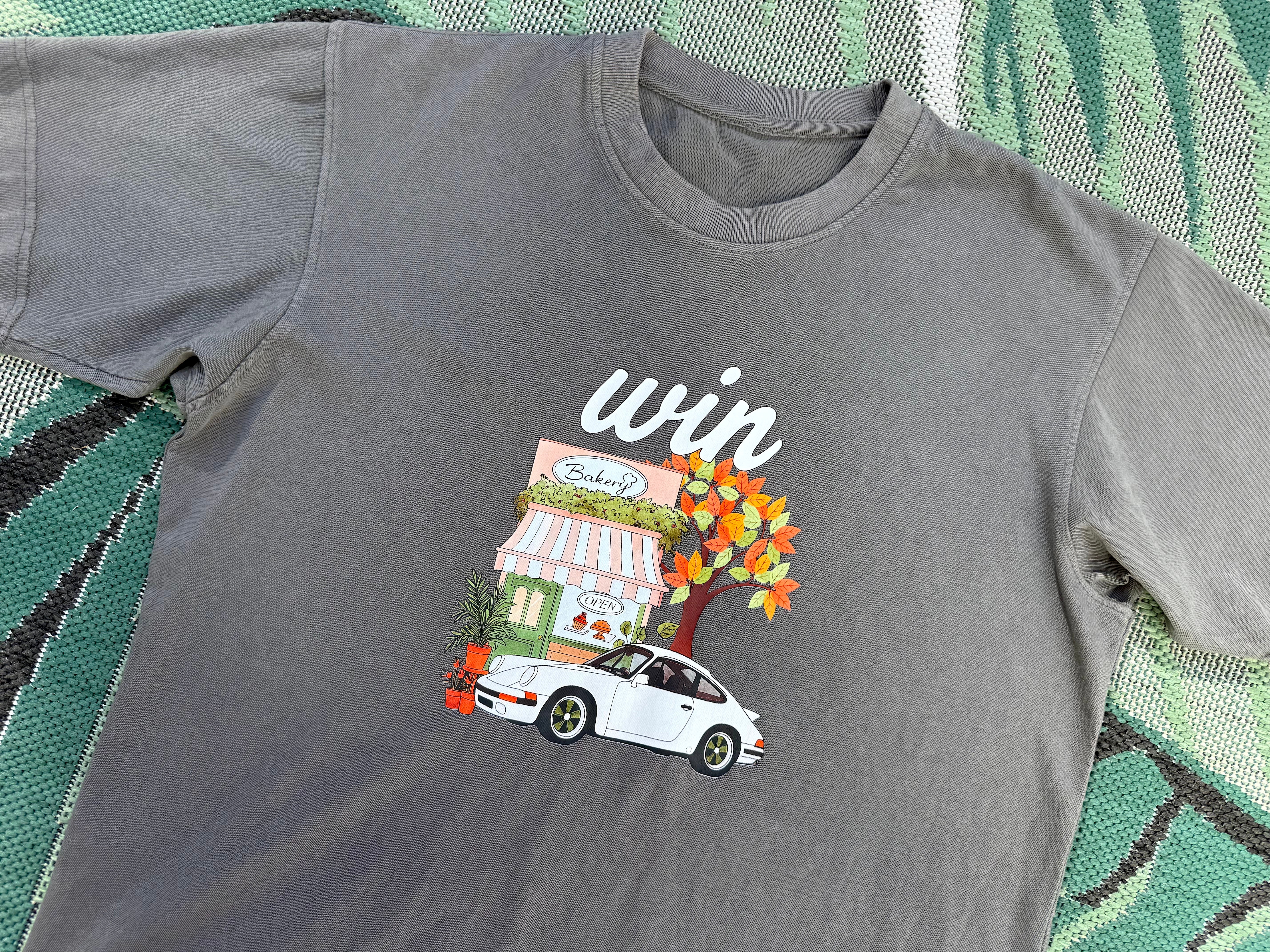 Win Bakery Heavyweight T-Shirt