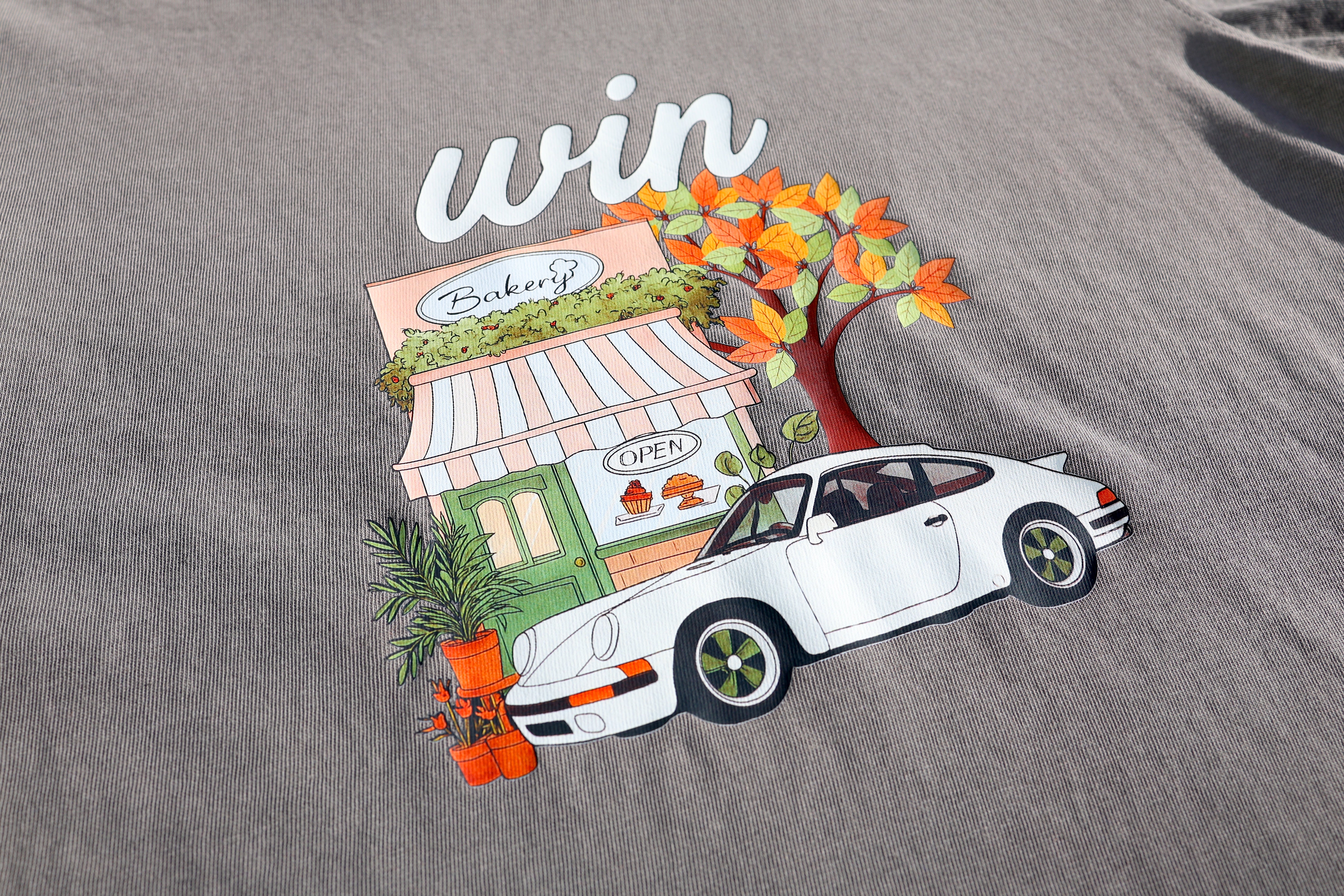 Win Bakery Heavyweight T-Shirt