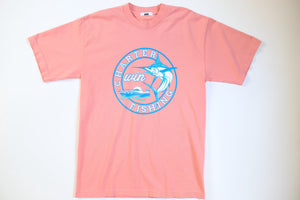 WIN "Charter Fishing" T-shirt - Coral