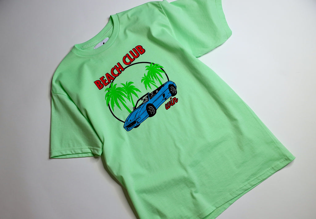 WIN "Beach Club" T-shirt - Mint