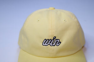 Win Essential Strap-back hat - Yellow