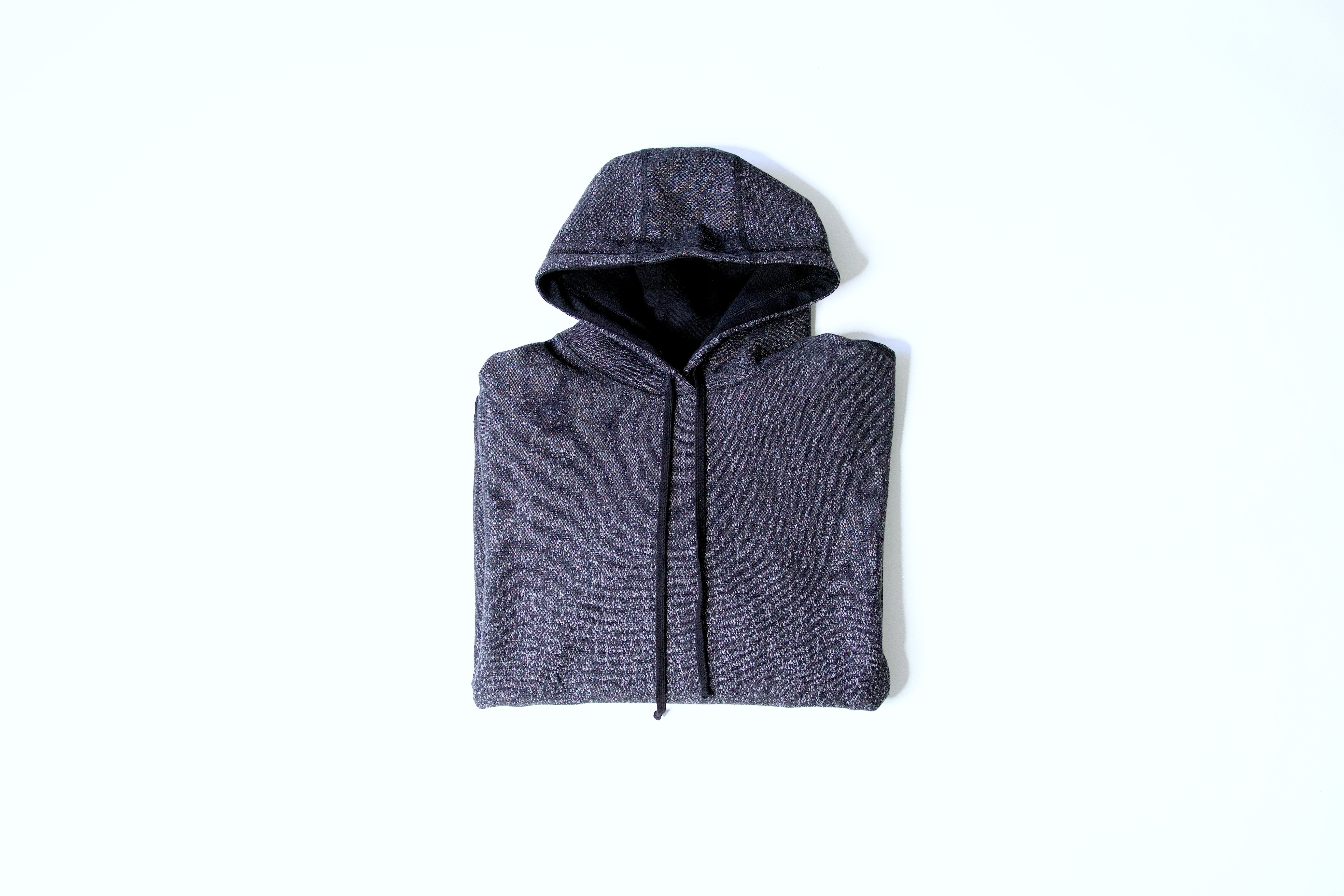 The "Lifetime" Hooded Sweatshirt in Speckled Charcoal
